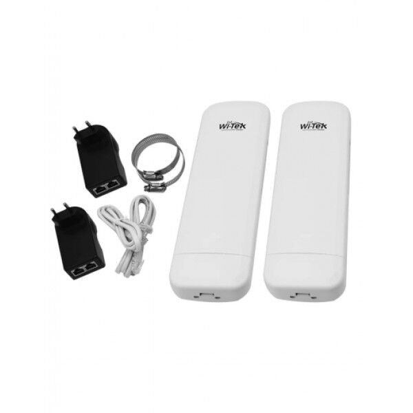 1 km witech Wi-Tek 1 Km Mesafeli Hazır Kurulu 2Li Kablosuz Aktarıcı Access Point - Görsel 1